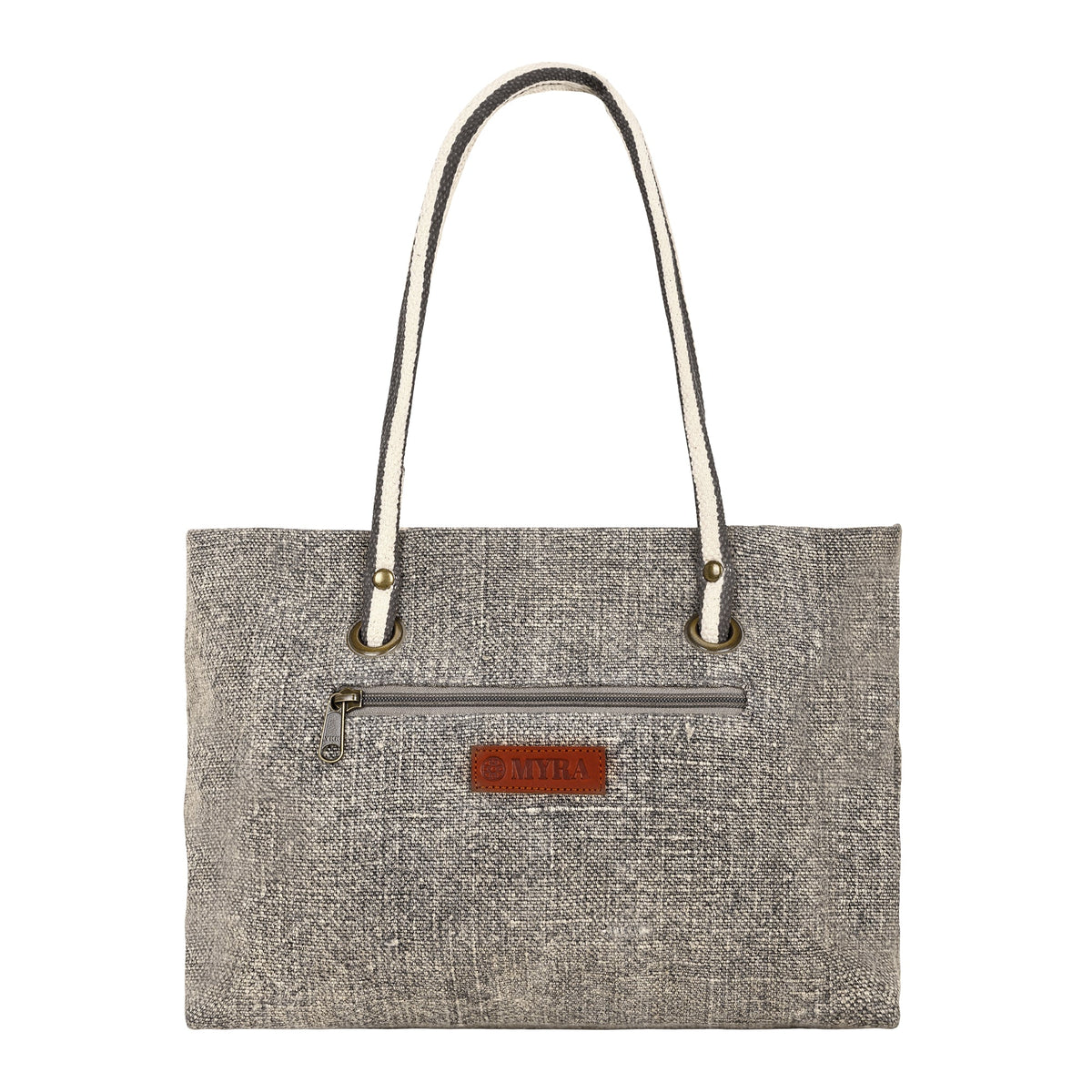 Myra Cottontop Tote Bag for Women in sand grain with jute weave - Myra USA