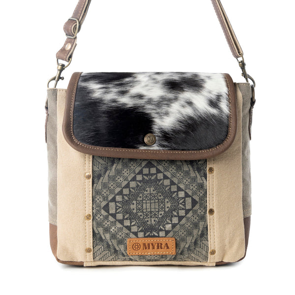 Sandstone Pony Western Shoulder Bag for Women in Khaki - Myra USA
