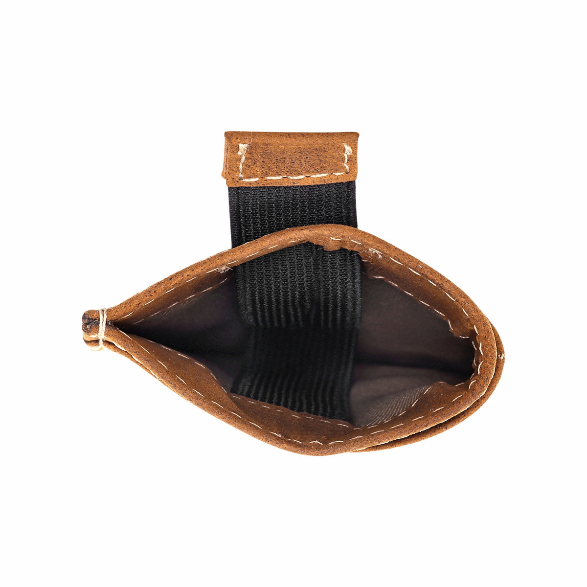 Myra Ridgemere Credit Card Holder in tan with front slip pocket - Myra USA