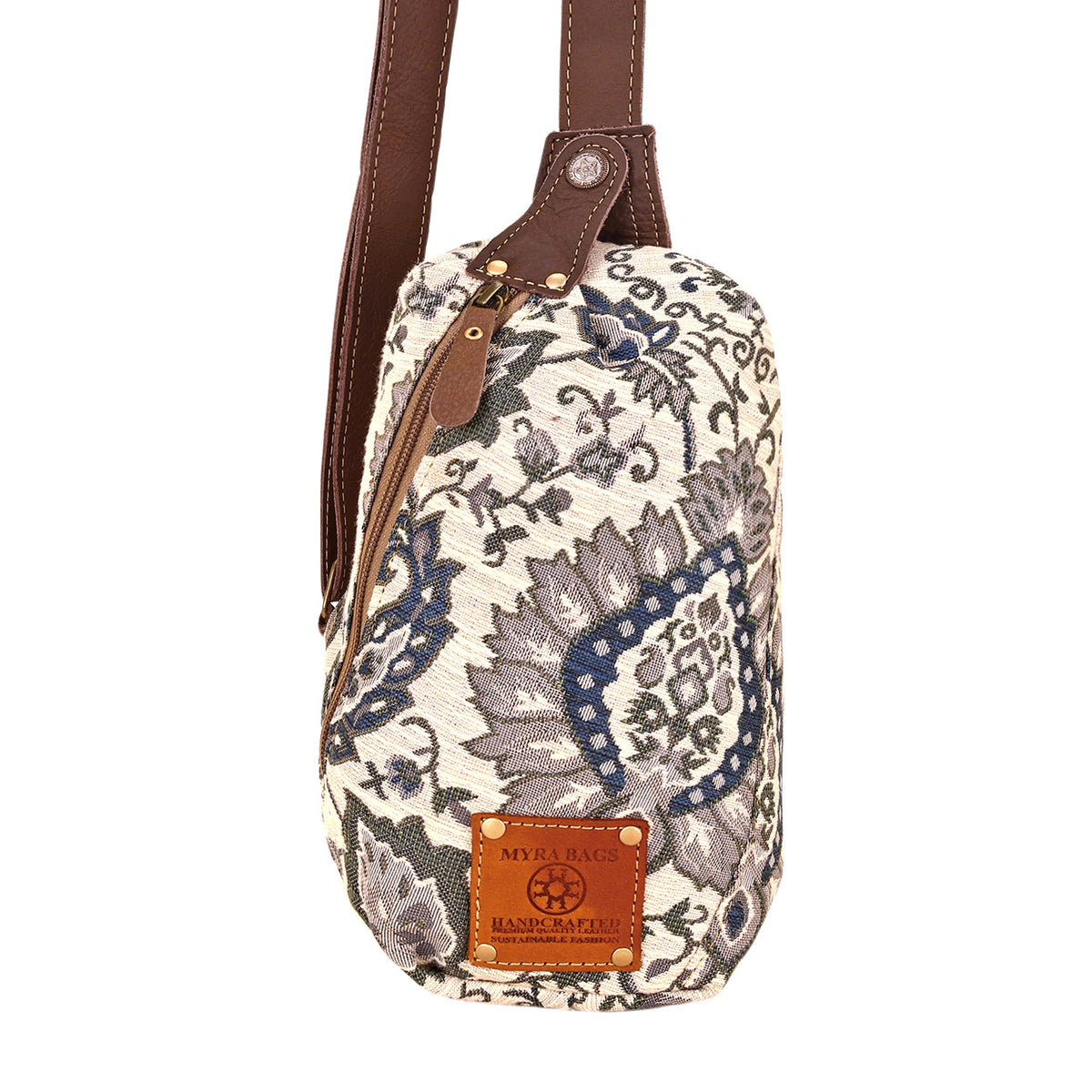 Myra Robnette Ranch Fanny Pack Bag in blue - Myra USA
