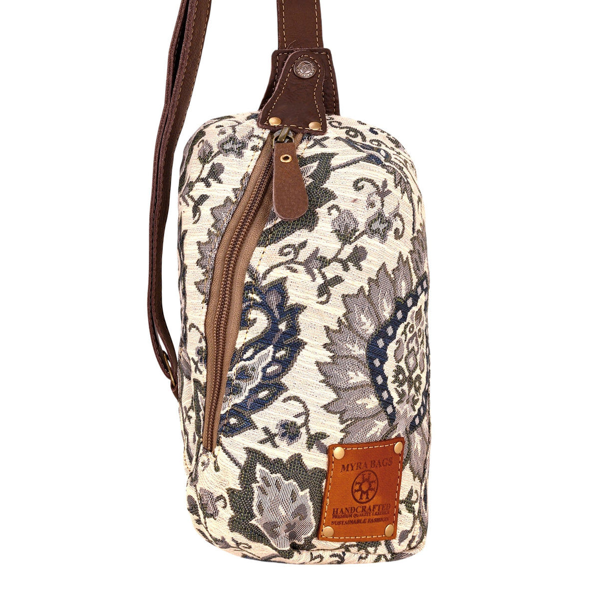 Myra Robnette Ranch Fanny Pack Bag in blue - Myra USA