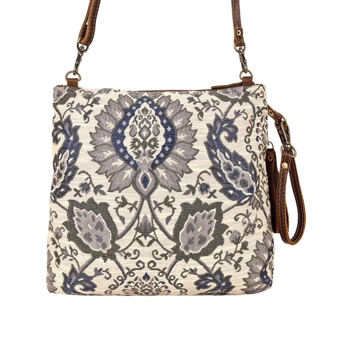 Myra Contentment Small Crossbody Bag in blue - Myra USA