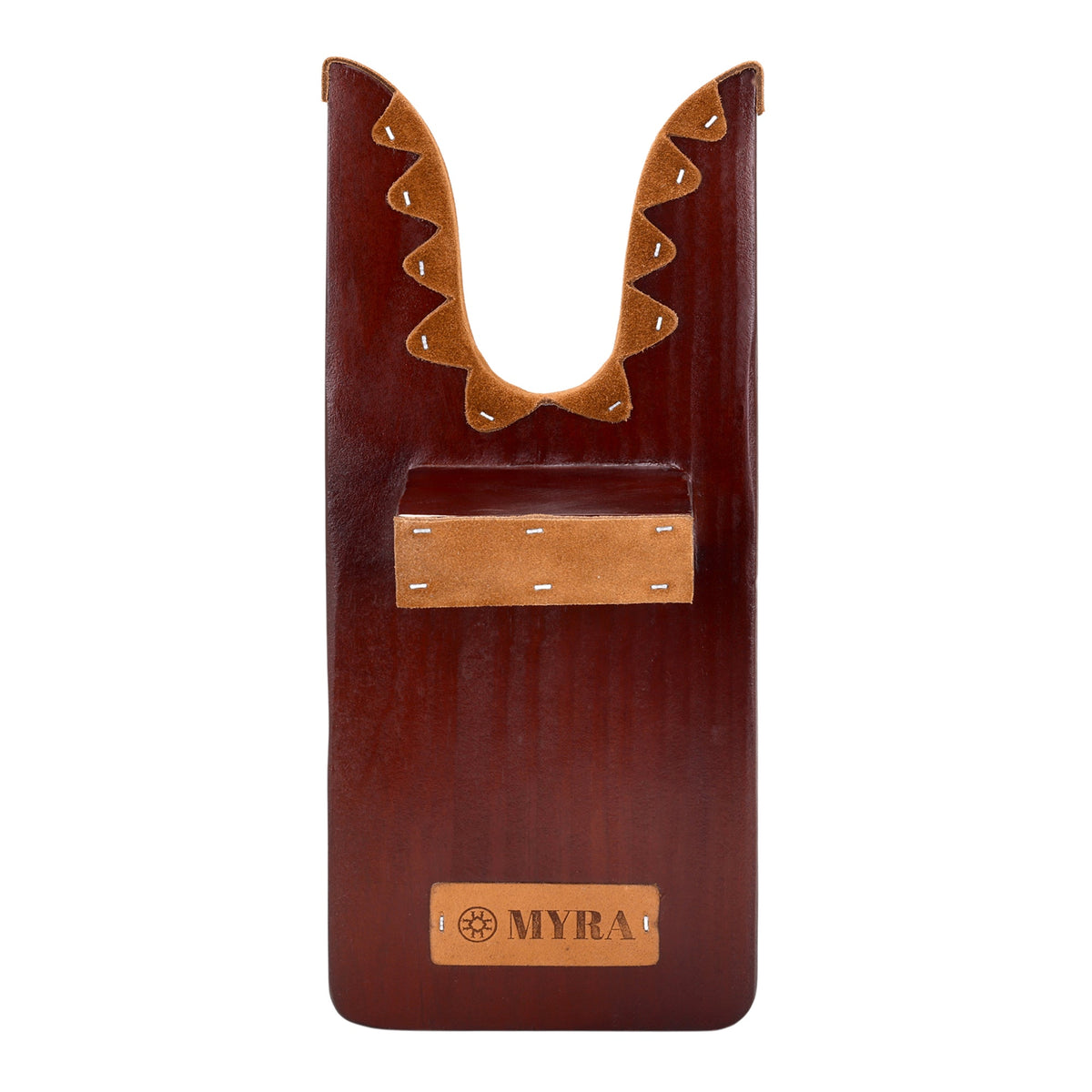 Myra Chuckline Boot Jack in tan with hair on and embroidered detail - Myra USA