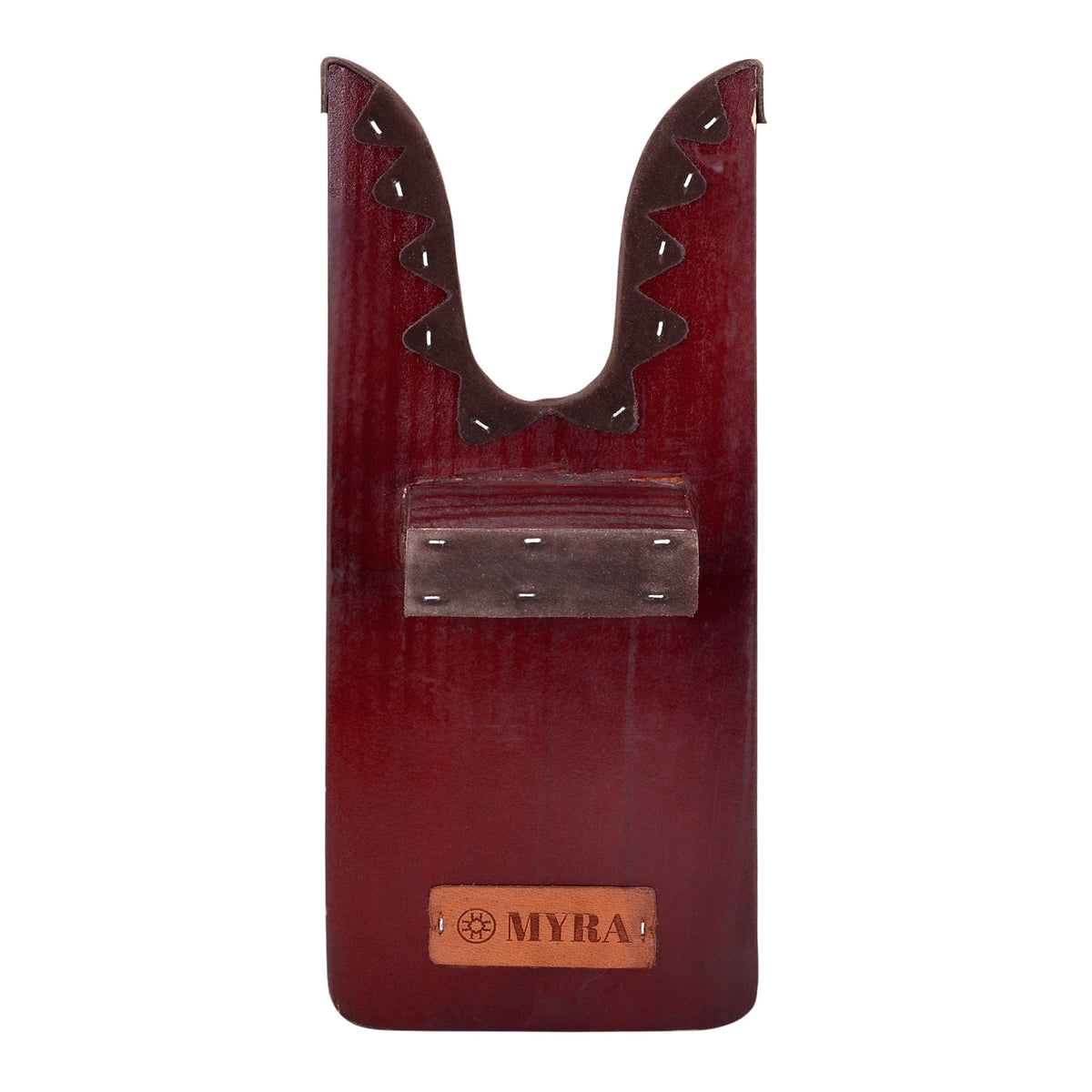 Myra Chuckline Boot Jack in black and white with hair on and embroidered detail - Myra USA