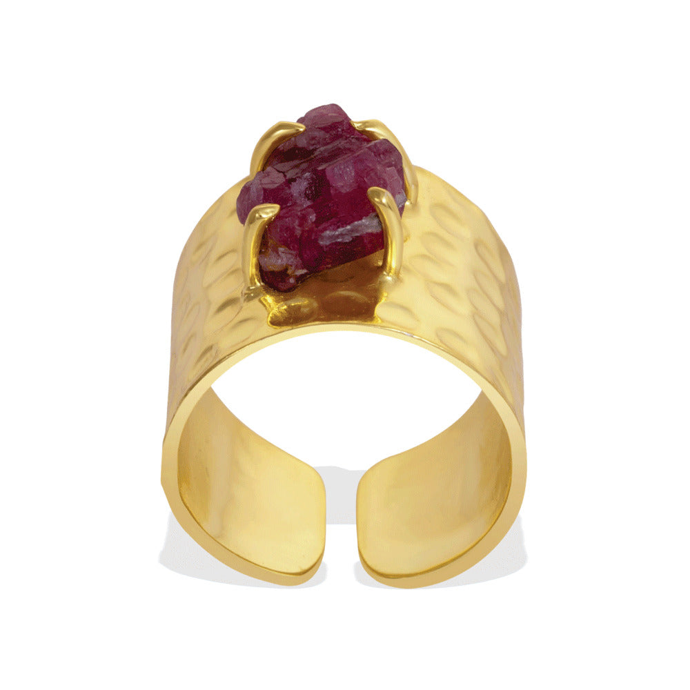 GOLDEN POISE RING - Myra USA