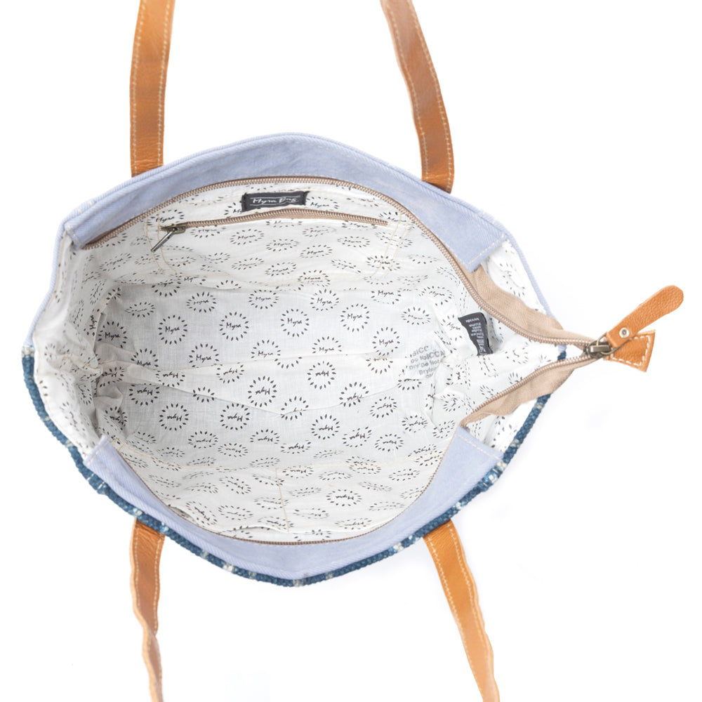 Beholden Blue Tote Bag - MyraUSA