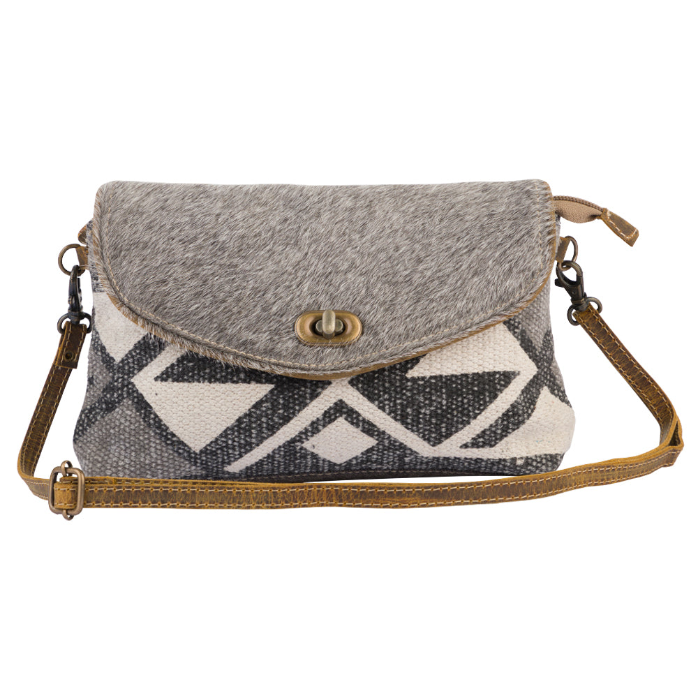 Grey Clandestine Small & Crossbody Bag - Myra USA