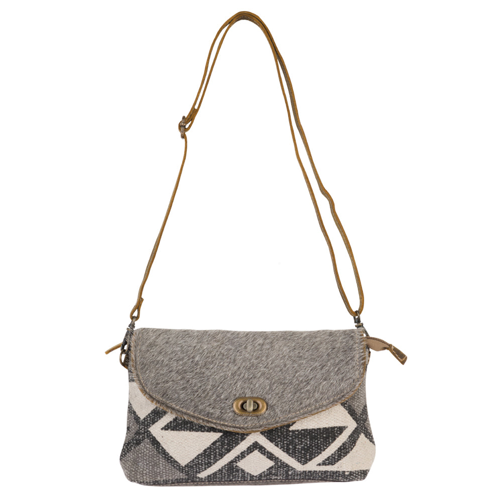 Grey Clandestine Small & Crossbody Bag - Myra USA