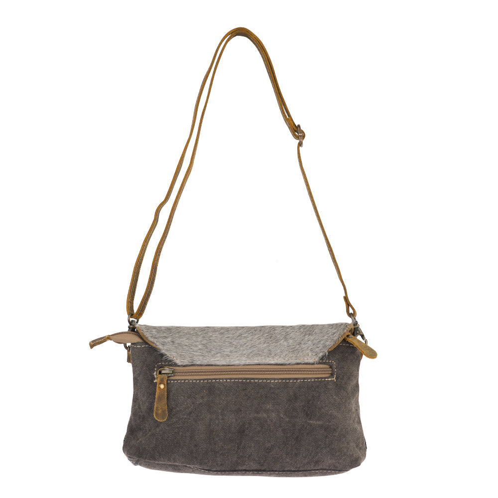 Grey Clandestine Small & Crossbody Bag - Myra USA
