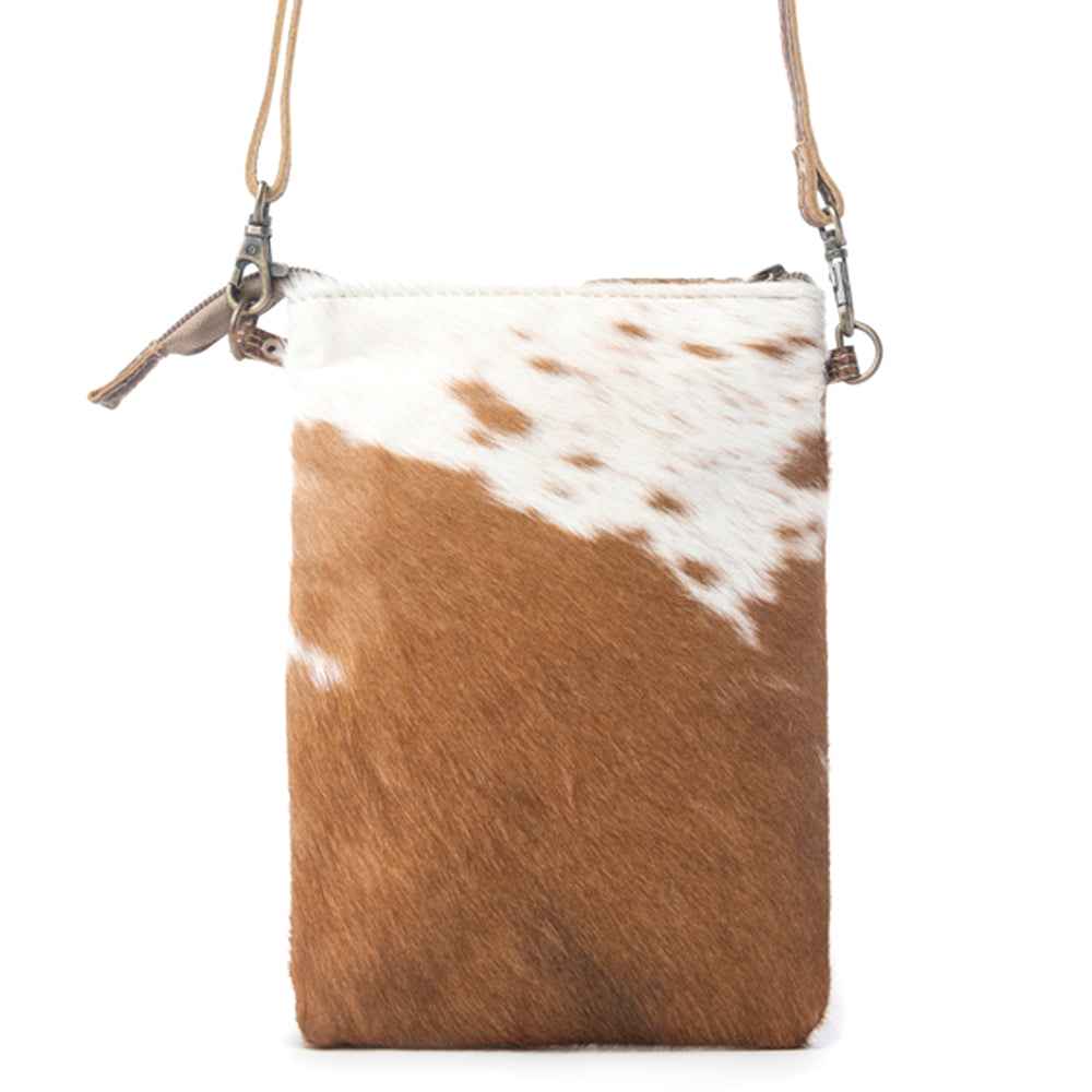 Myra Leather Lithe Small Bag for Women with leather and hairon hide for everyday use