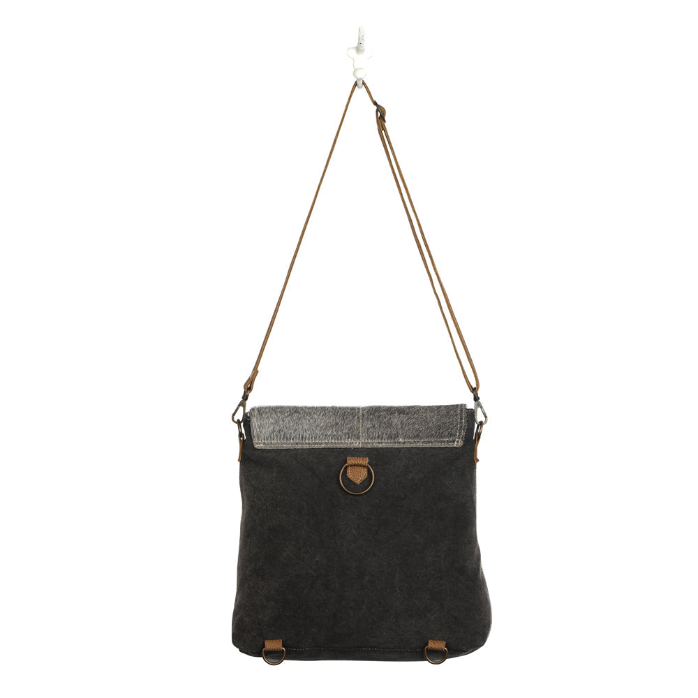 Grainy Gray Shoulder Bag - Myra USA