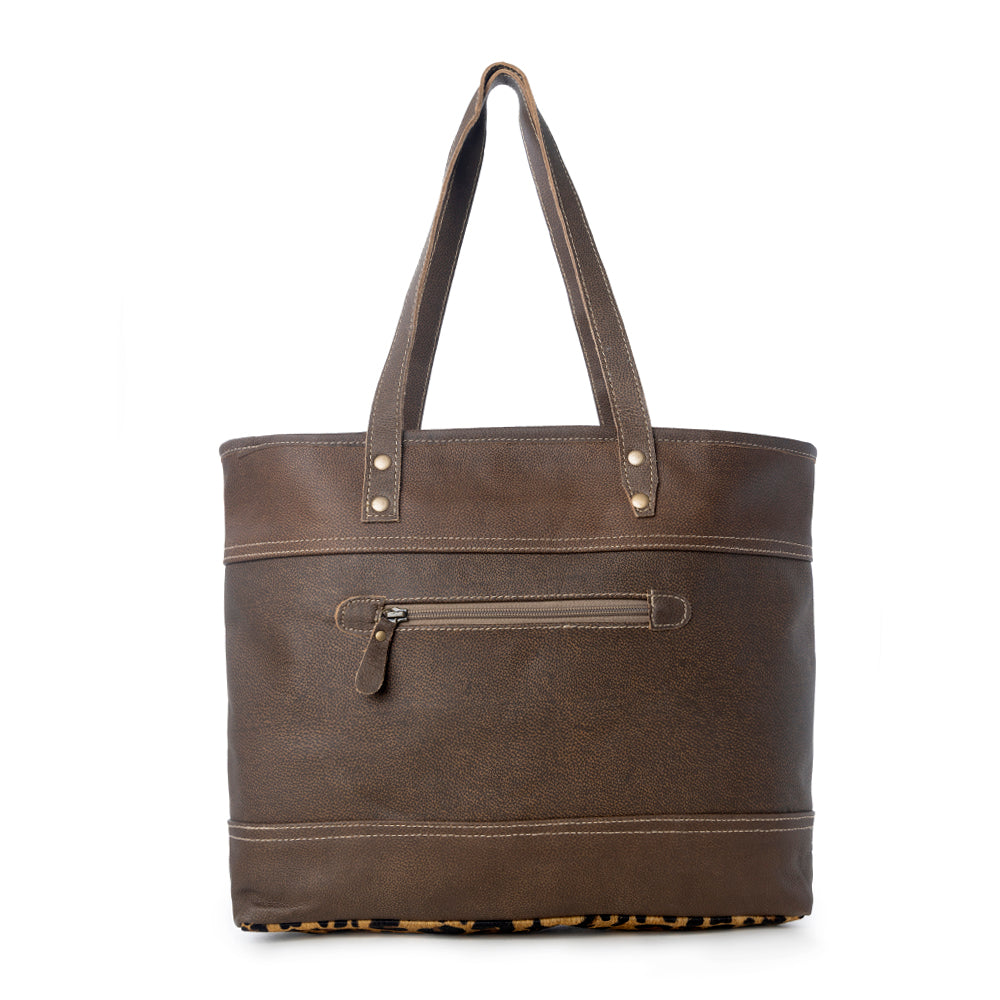 CLINCH LEATHER AND HAIRON BAG - Myra USA
