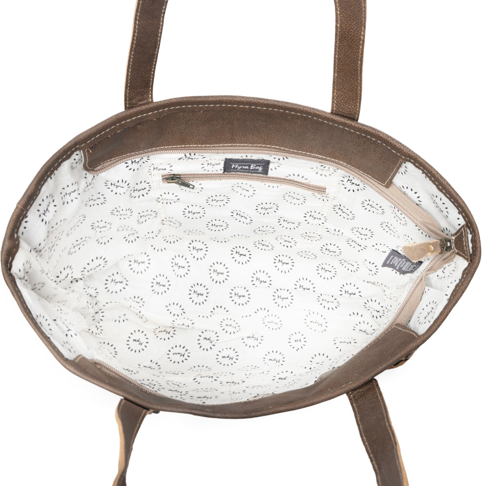CLINCH LEATHER AND HAIRON BAG