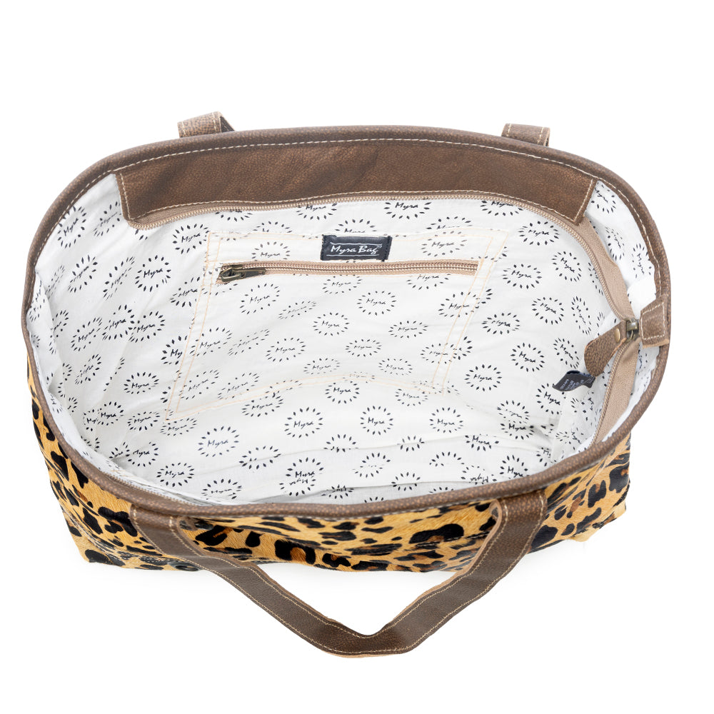 CLINCH LEATHER AND HAIRON BAG - Myra USA