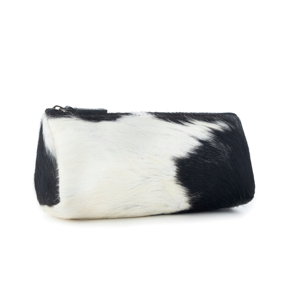 Myra Silky Slayer Multi Pouch with hairon and leather for travel use - Myra USA