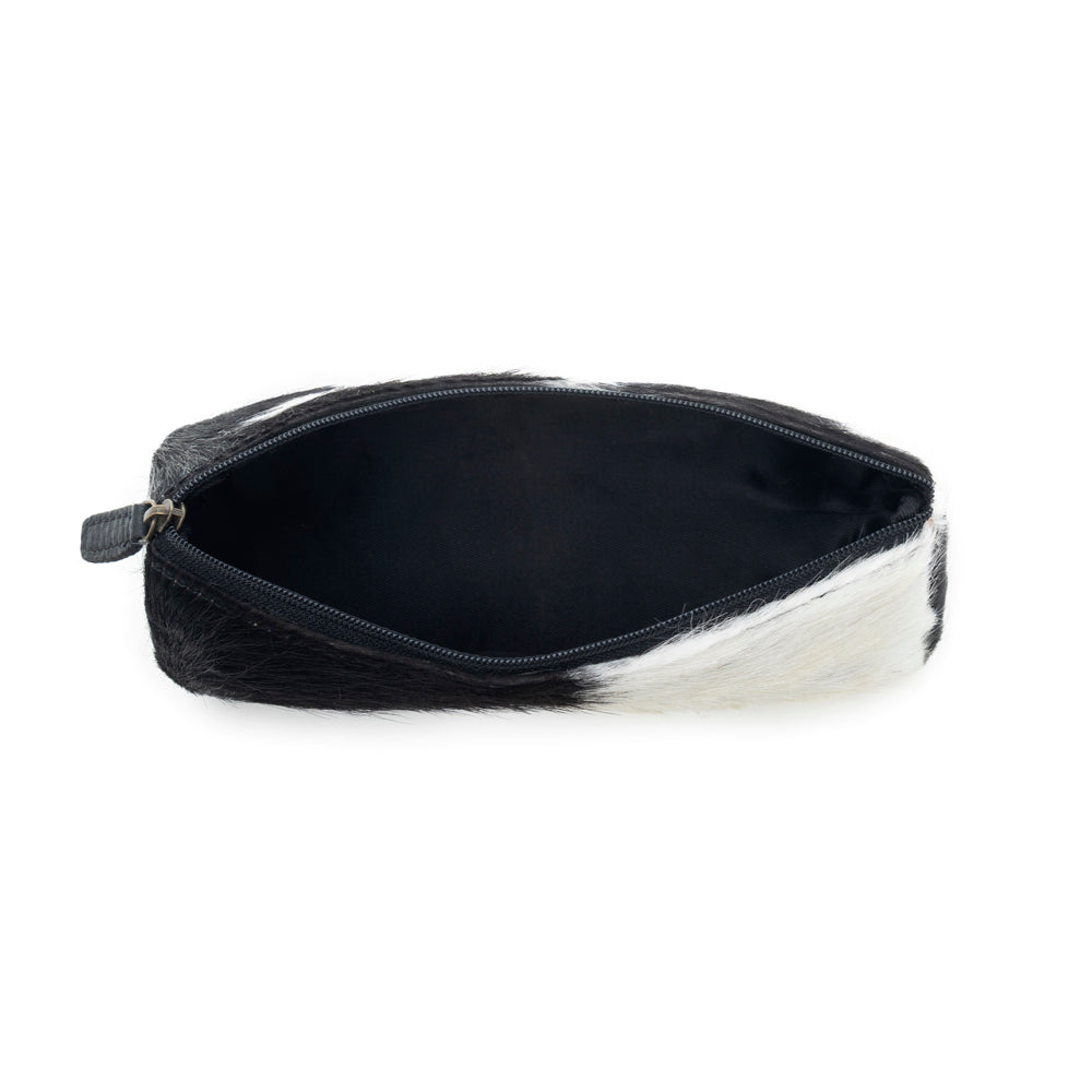 Myra Silky Slayer Multi Pouch with hairon and leather for travel use - Myra USA