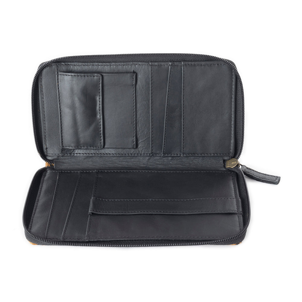 LEO’S FAVOURITE LEATHER AND HAIRON WALLET - MyraUSA