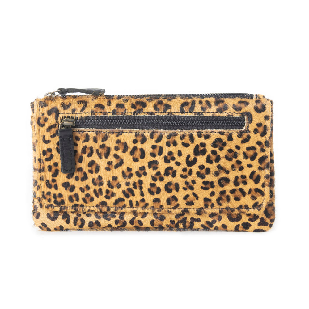 SMALL WONDER LEATHER AND HAIRON WALLET - MyraUSA