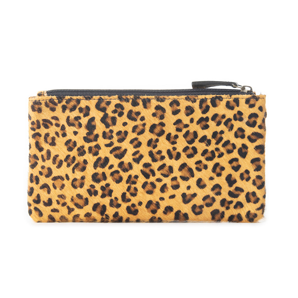SMALL WONDER LEATHER AND HAIRON WALLET - MyraUSA