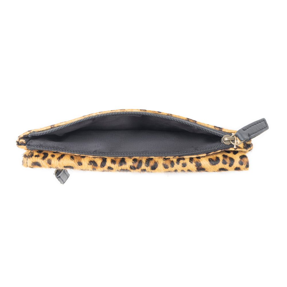 SMALL WONDER LEATHER AND HAIRON WALLET - MyraUSA