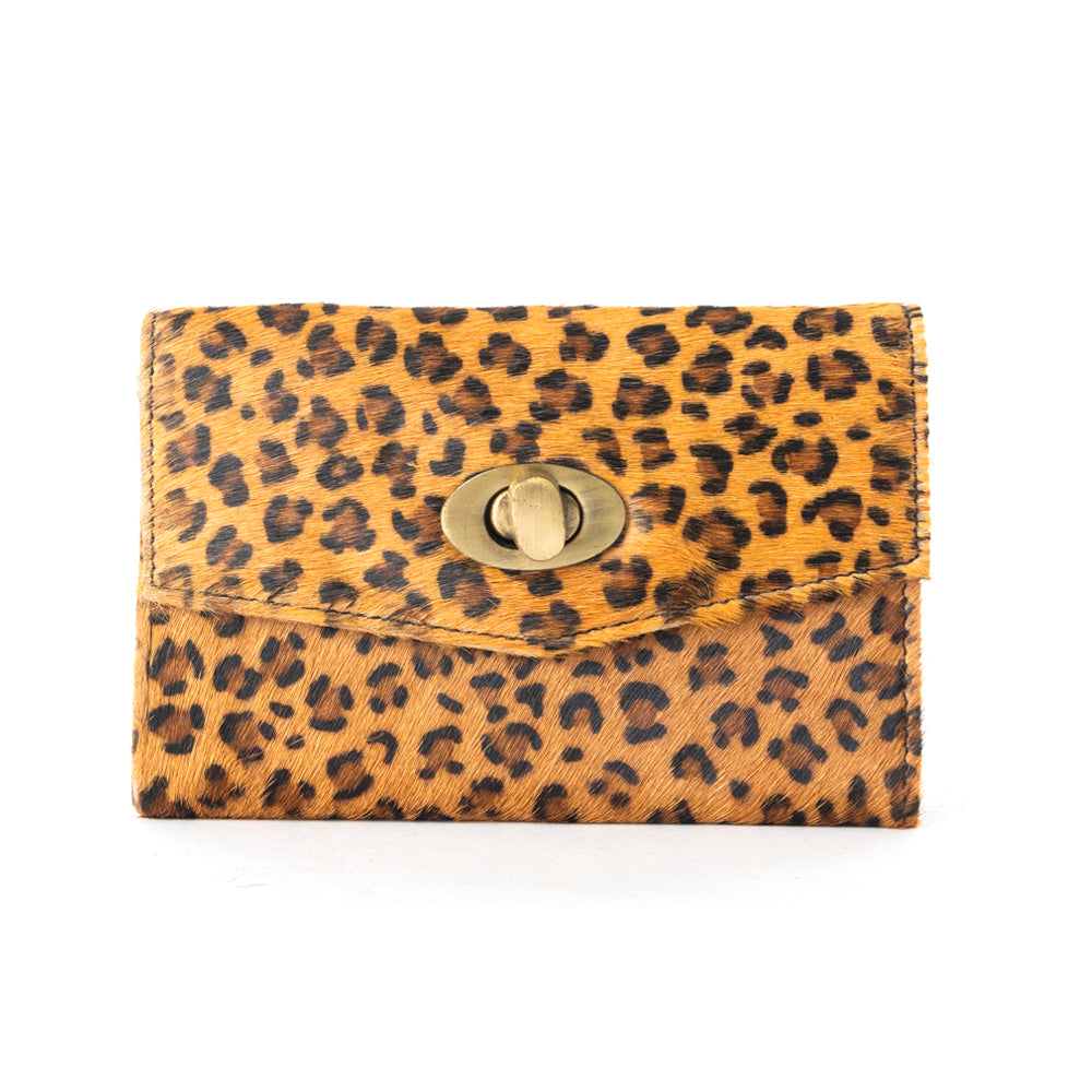 ETERNAL CLASSIC LEATHER AND HAIRON WALLET - MyraUSA