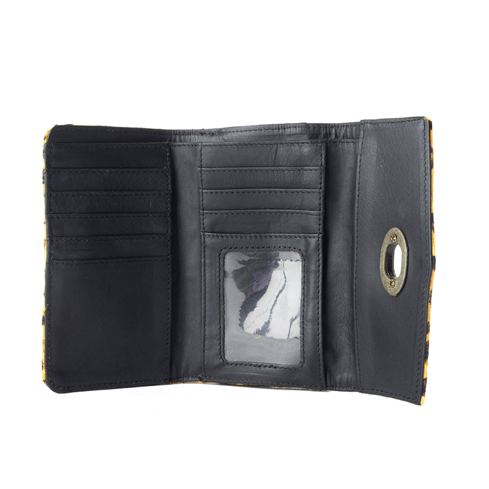 ETERNAL CLASSIC LEATHER AND HAIRON WALLET - MyraUSA