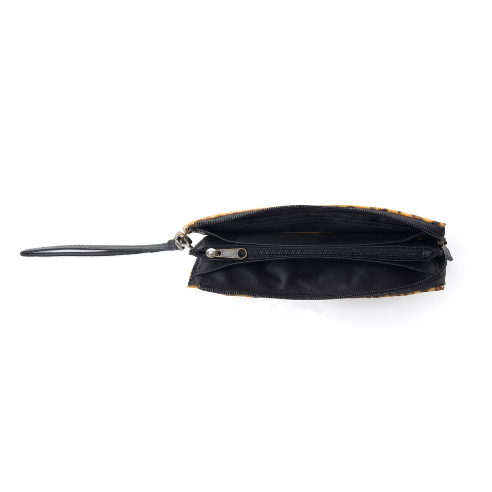 UPTOWN GIRL LEATHER & HAIRON WALLET - MyraUSA