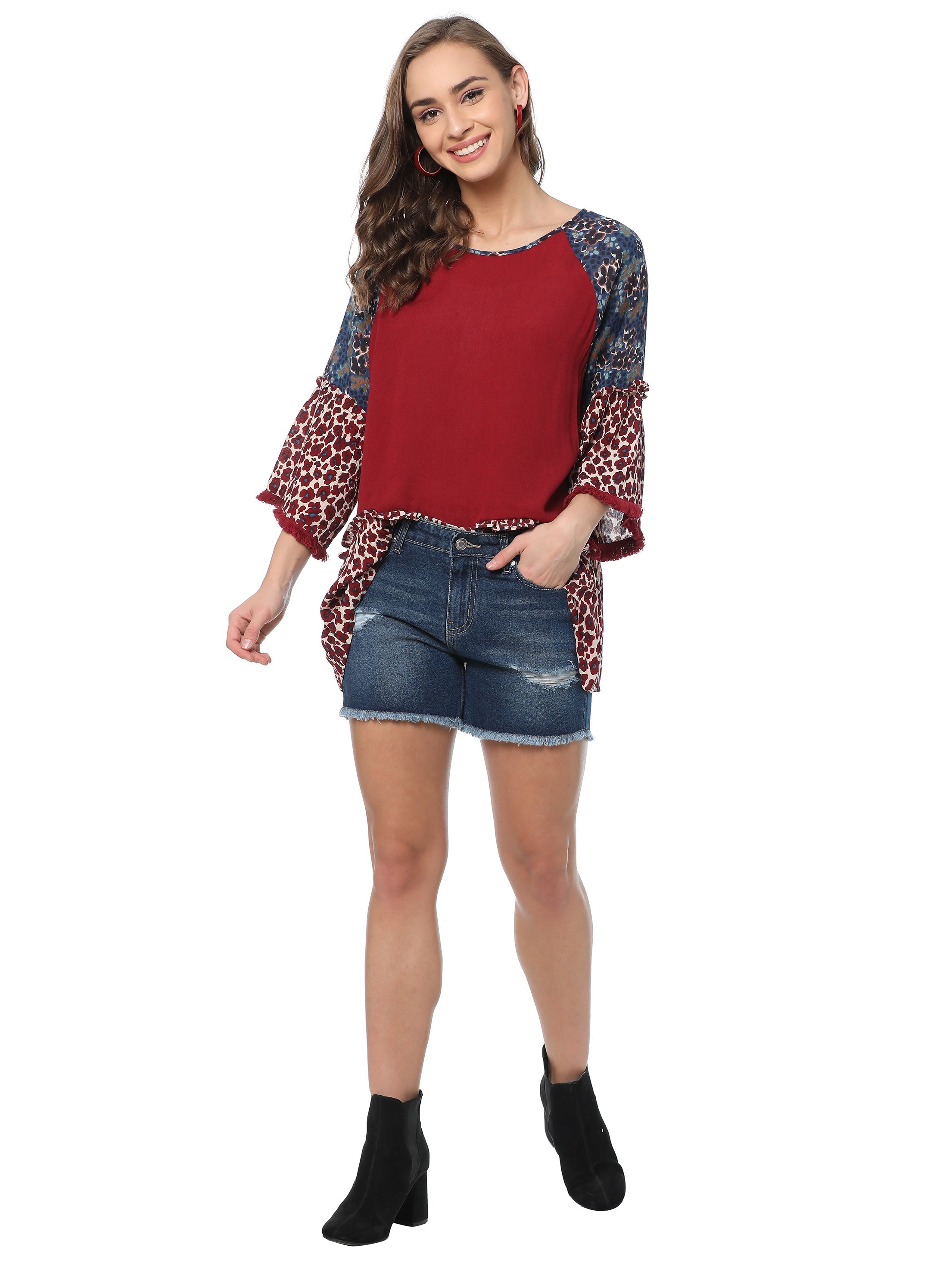 Petite Denim Shorts - MyraUSA