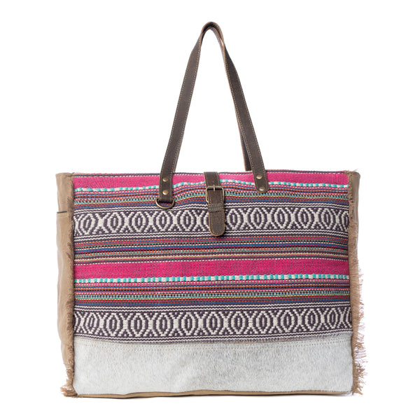 Vibrant Boho Weekender Bag - Myra USA