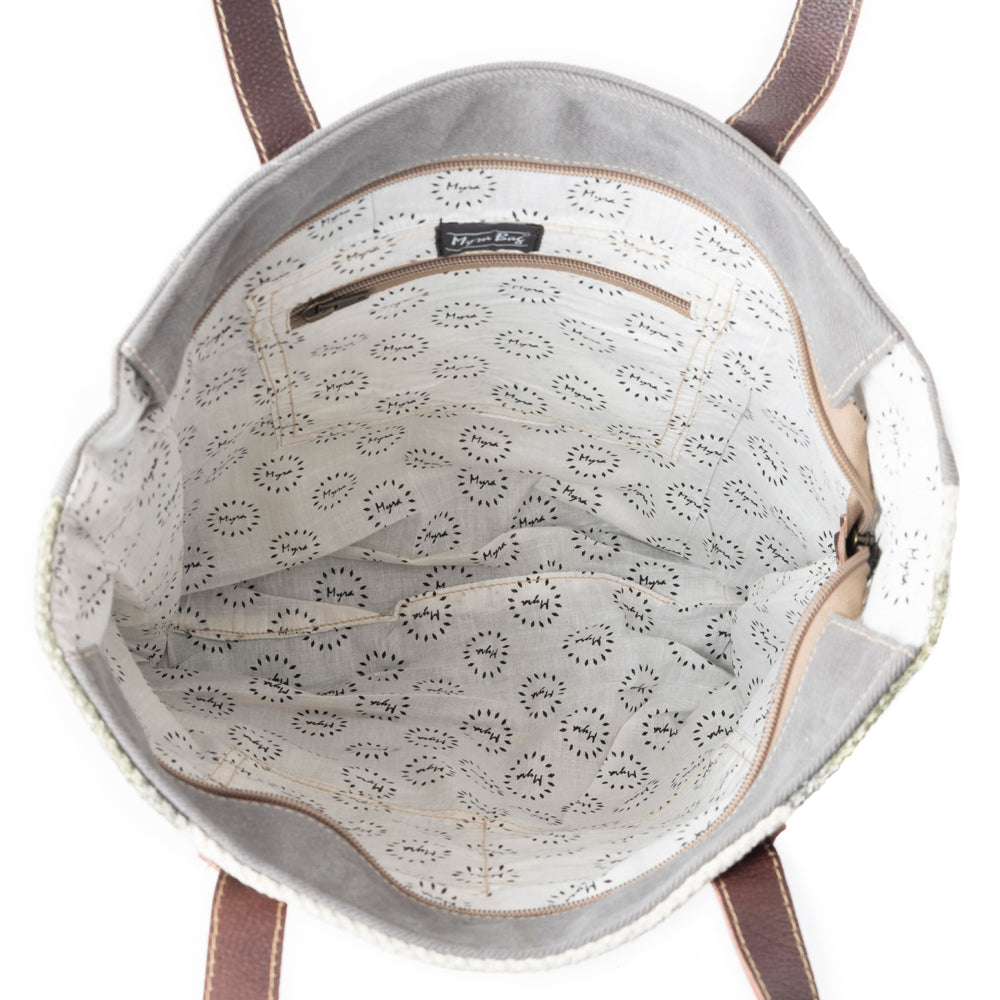 Checkered Tote Bag - MyraUSA