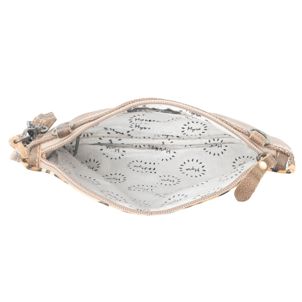 Freckled Leather & Hairon Bag - MyraUSA