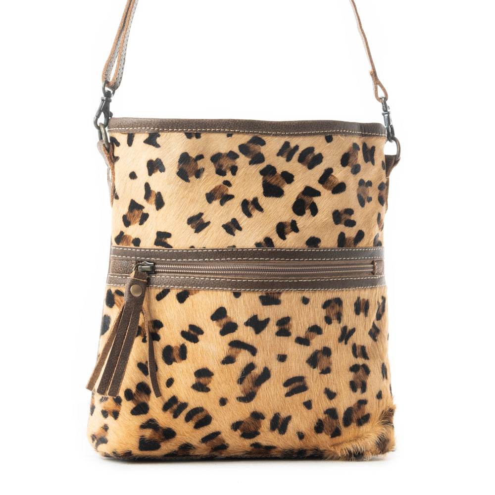 Feisty Leather & Hairon Bag - MyraUSA