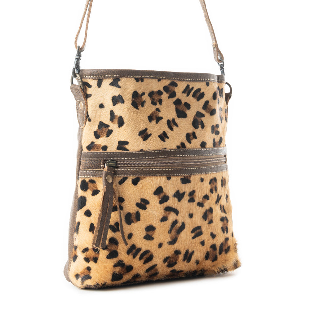 Feisty Leather & Hairon Bag - MyraUSA