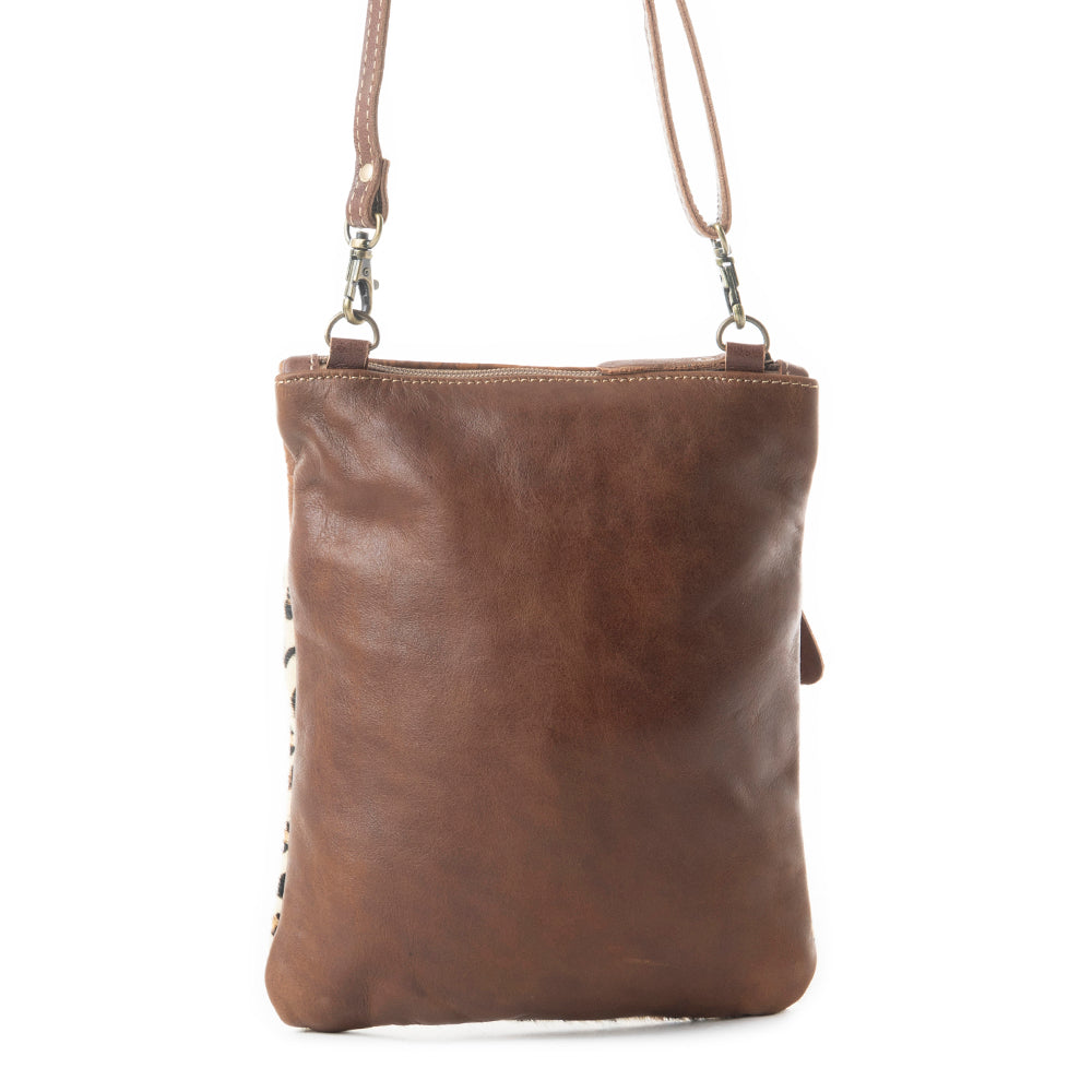 Dynamic Leopard print hairon bag - MyraUSA