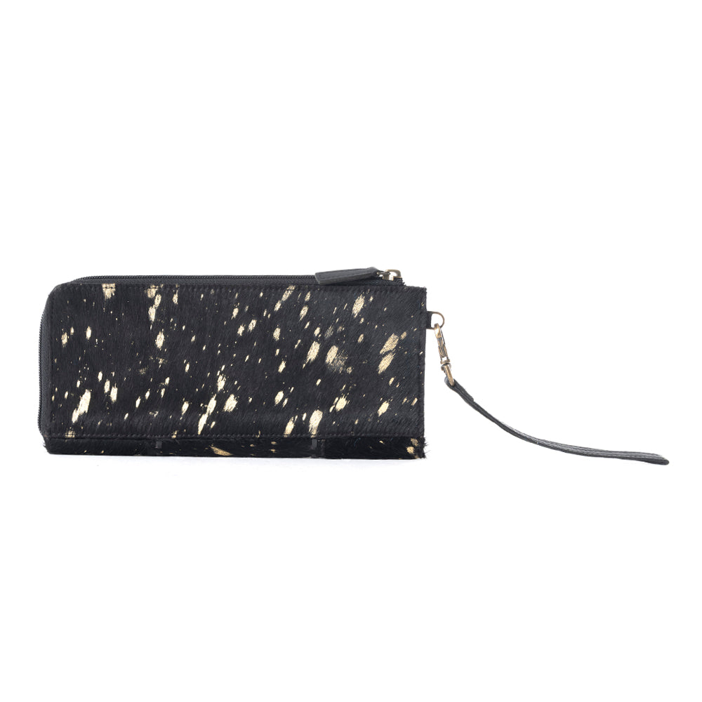 GILTED BLACK WALLET - Myra USA