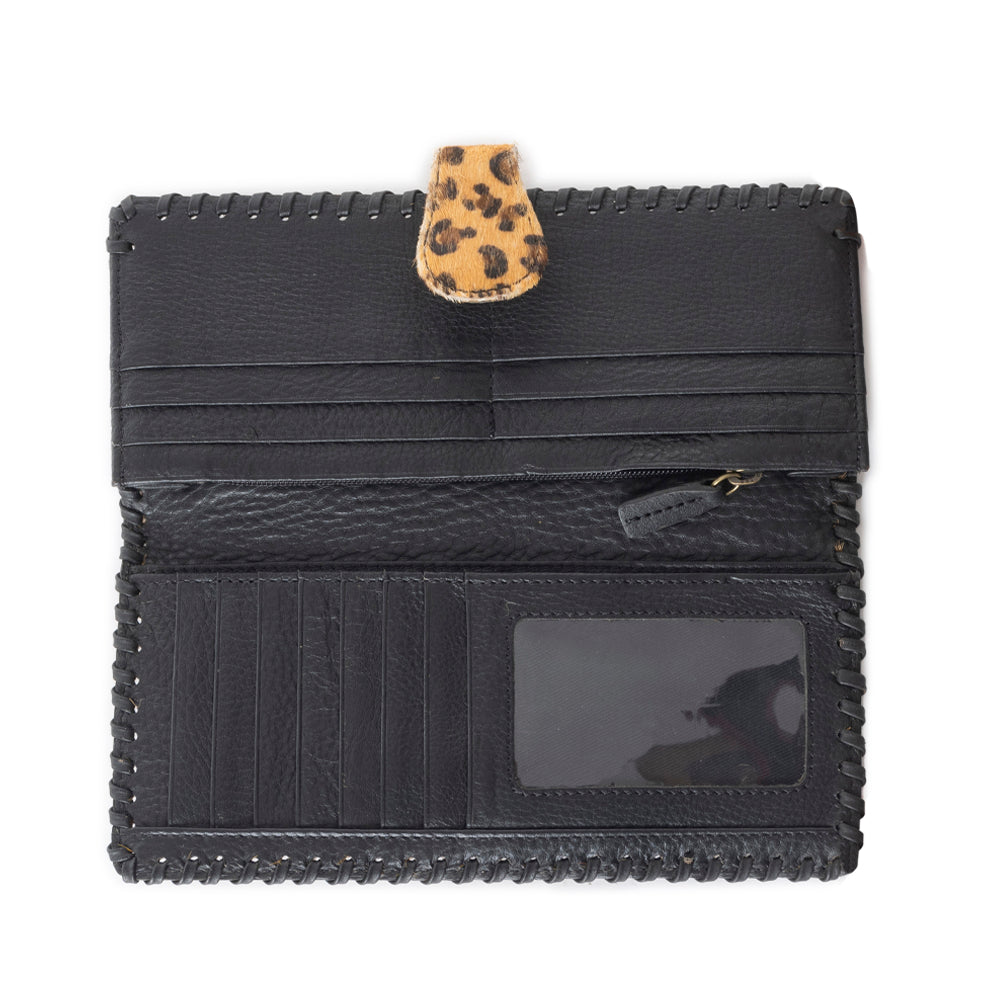 VALIANT LEOPARD PRINT WALLET - Myra USA