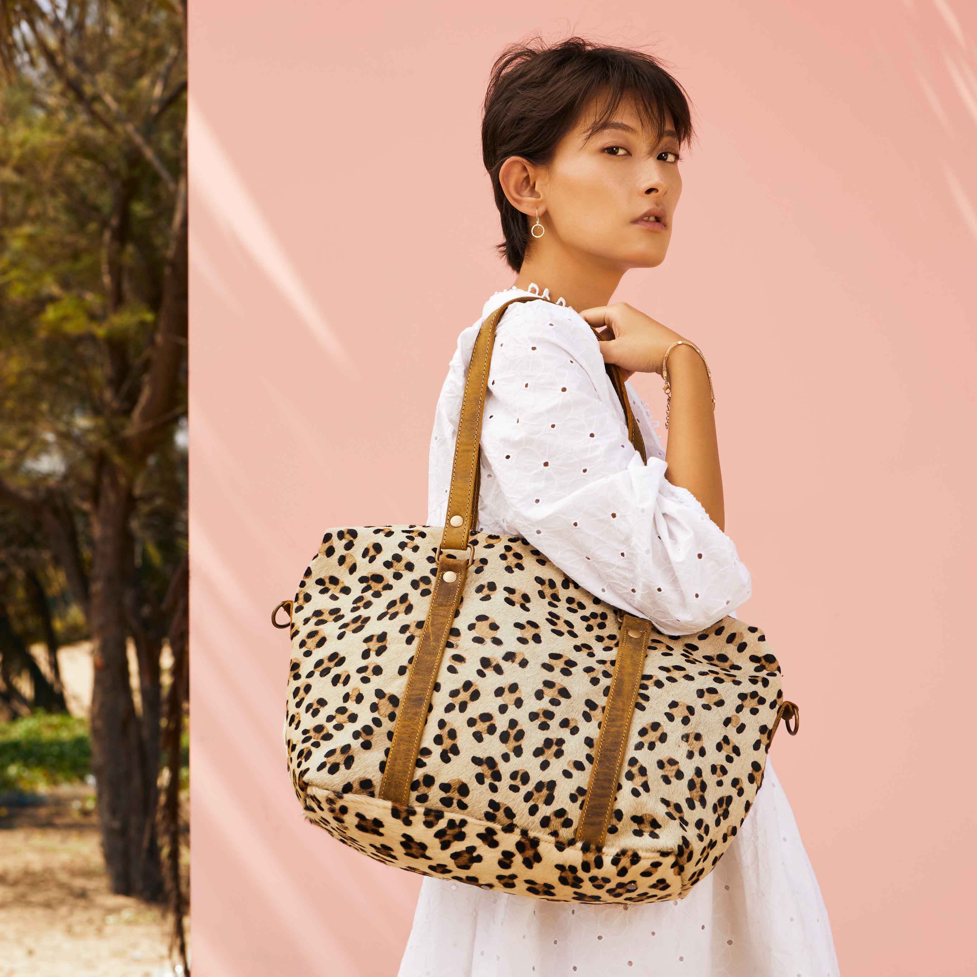 Pretty Print Mini Duffle - MyraUSA