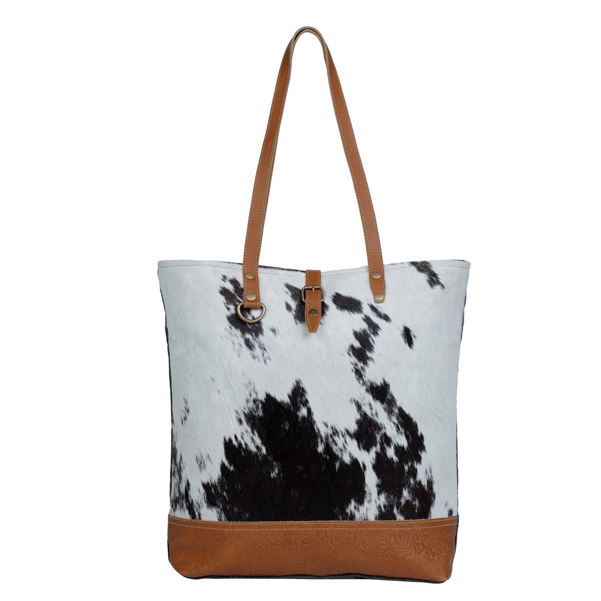 Rock-Strewn Hairon Bag & Wallet Duo - Myra USA