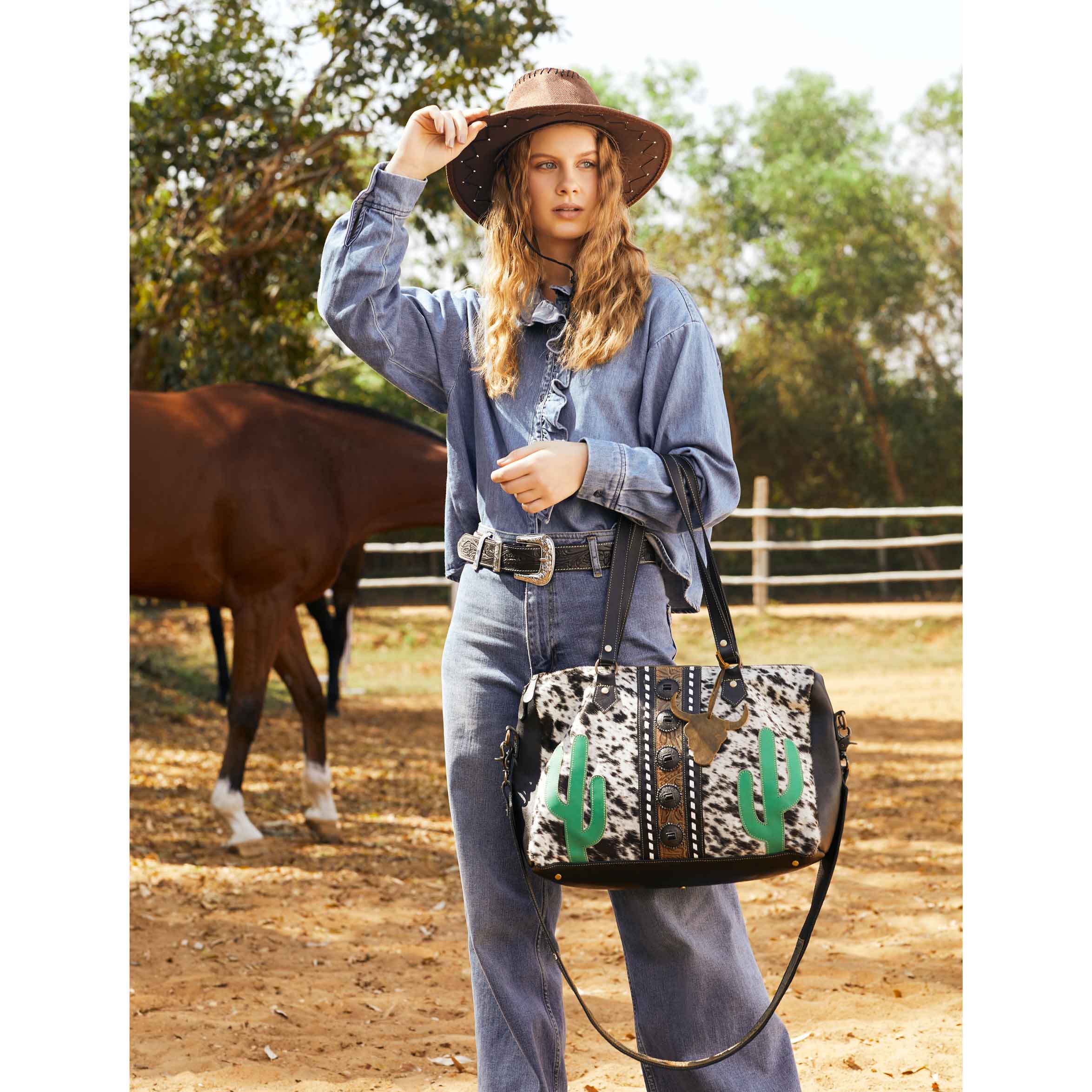 Little Succulents Mini Duffle - MyraUSA
