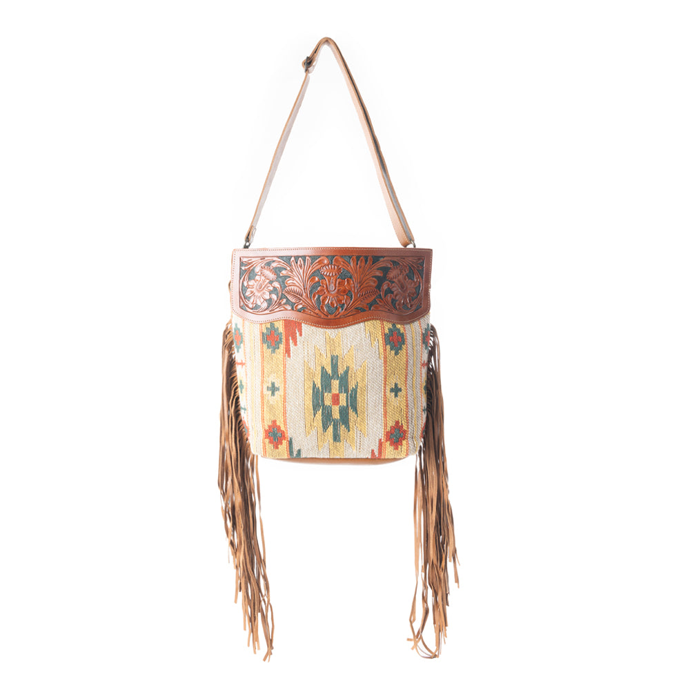 Tingle Wingle Hand-Tooled Bag - Myra USA