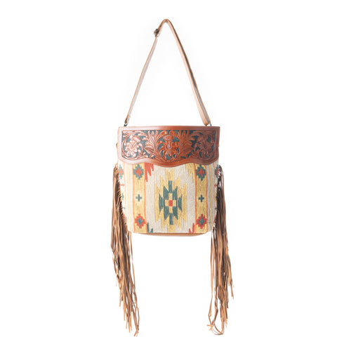 Tingle Wingle Hand-Tooled Bag - Myra USA