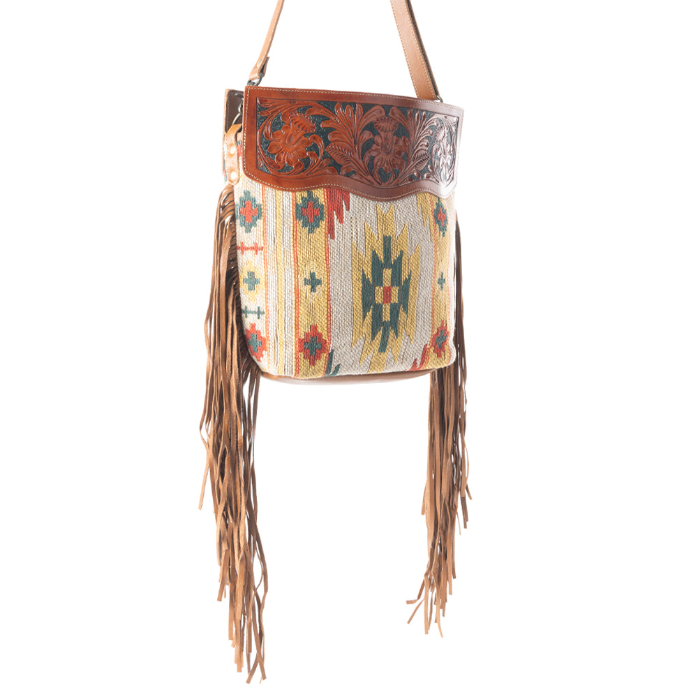 Tingle Wingle Hand-Tooled Bag - Myra USA