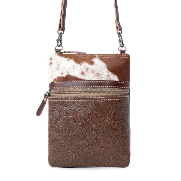 Tangled Vine Leather & Hairon Bag - Myra USA