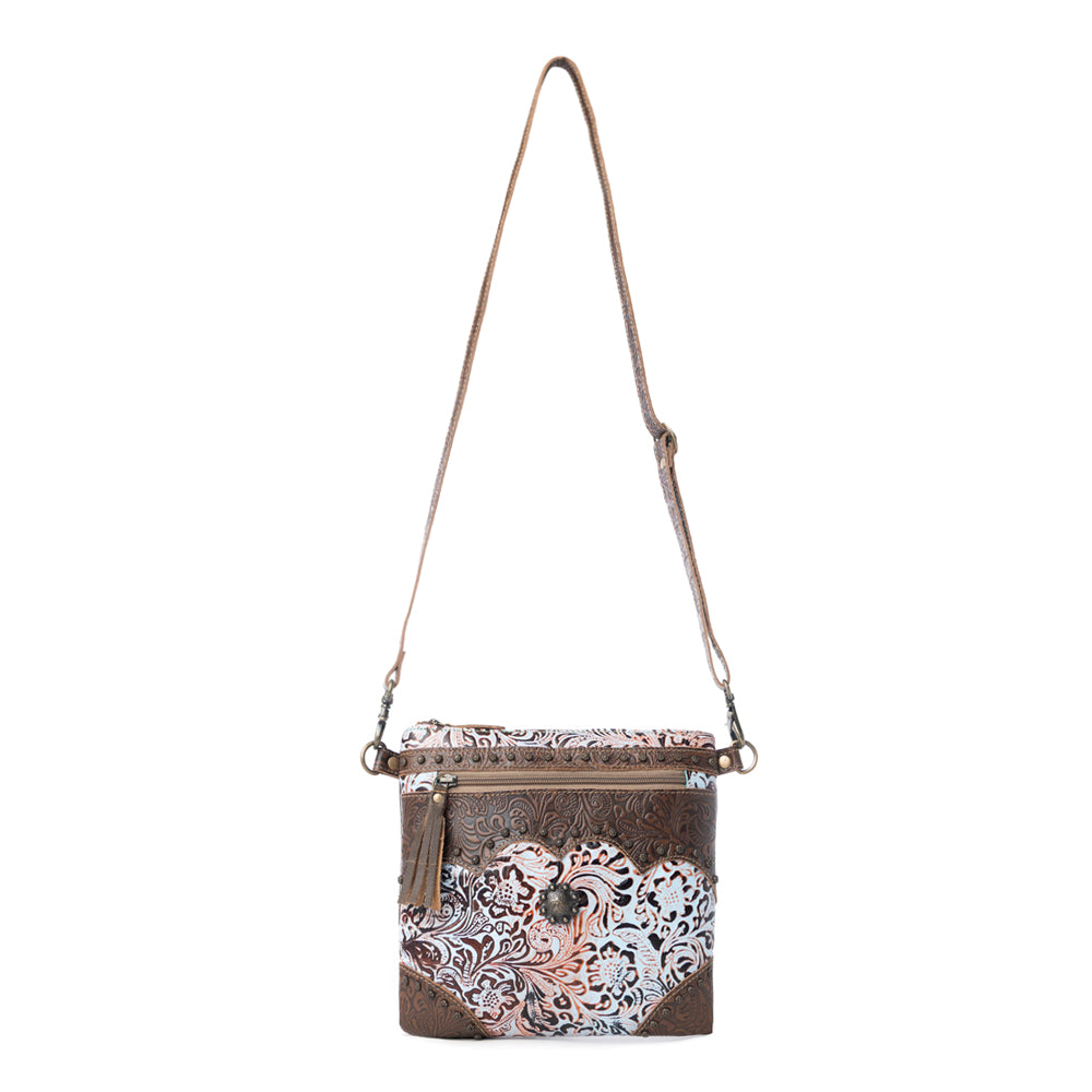 Azure Aesthetic Leather & Hairon Bag - Myra USA