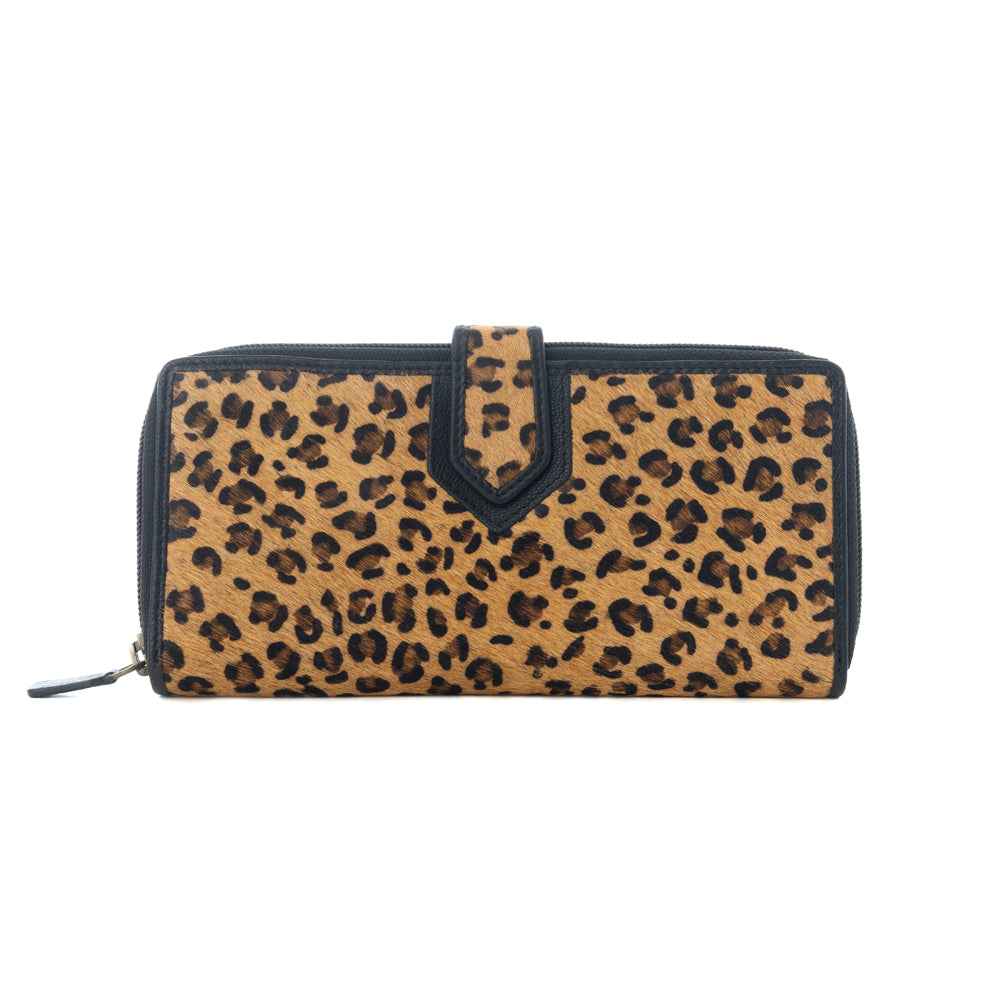 Gutsy Leopard Print Wallet