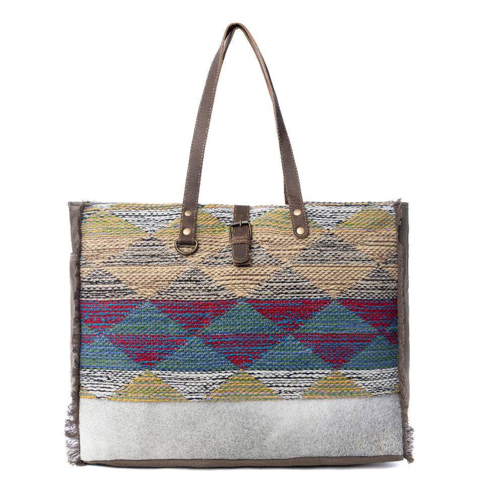 Vibrant Pyramids Weekender Bag