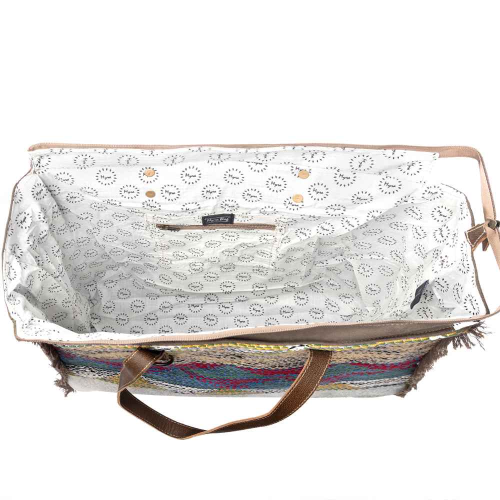 Vibrant Pyramids Weekender Bag