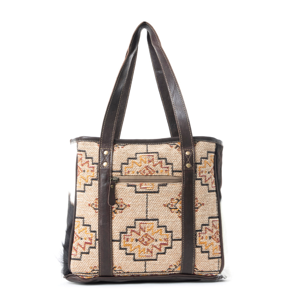 Fleur Hand-Tooled Bag - MyraUSA