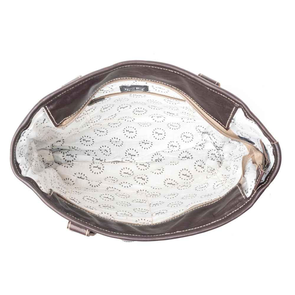 Fleur Hand-Tooled Bag