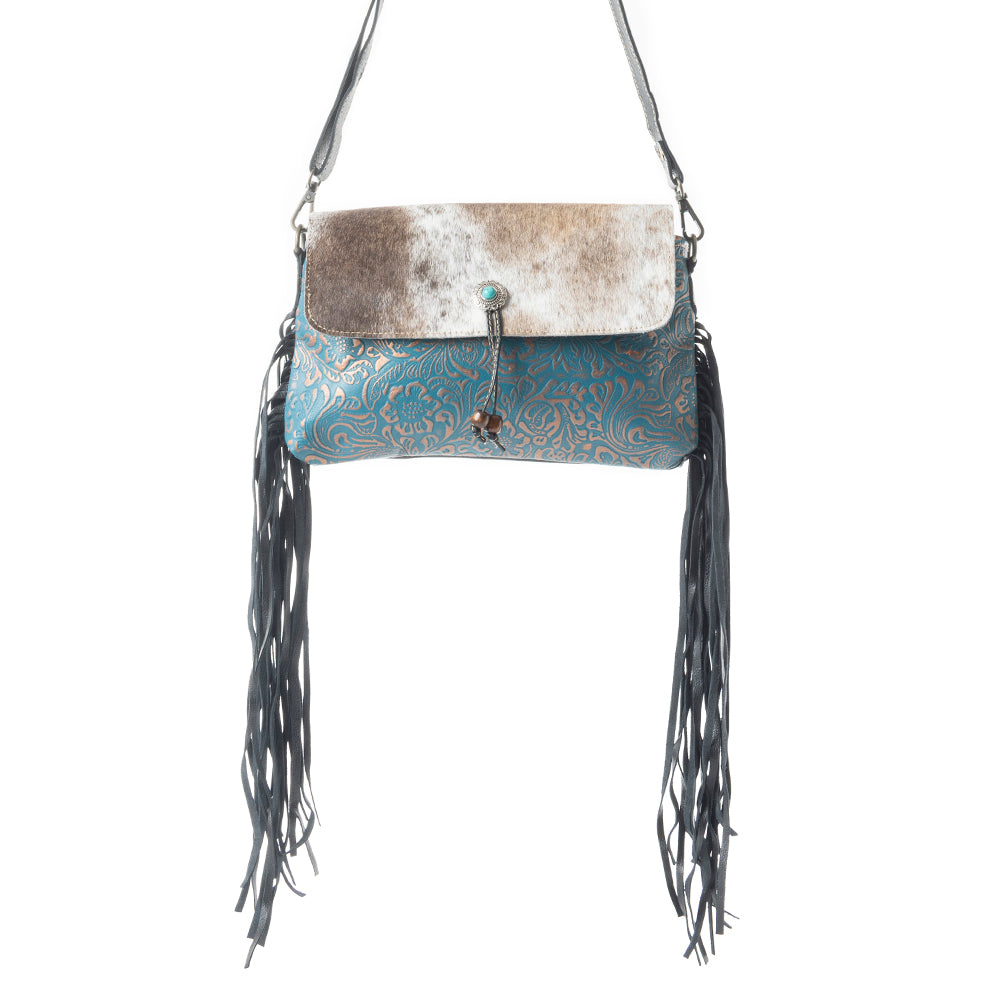 Rococo Leather & Hairon Bag - MyraUSA